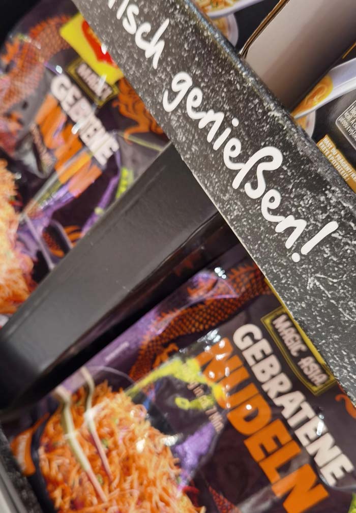 Convenience Food Instantnudeln