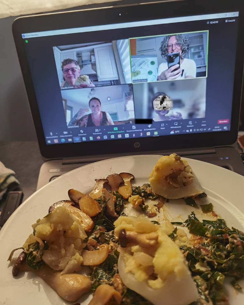 Teamcooking Online – Meal Prep mit Teamspirit | Elisabeth Koller