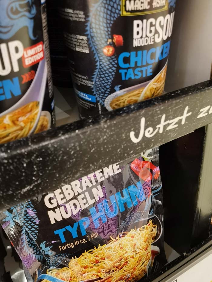 Convenience Food Instantnudeln
