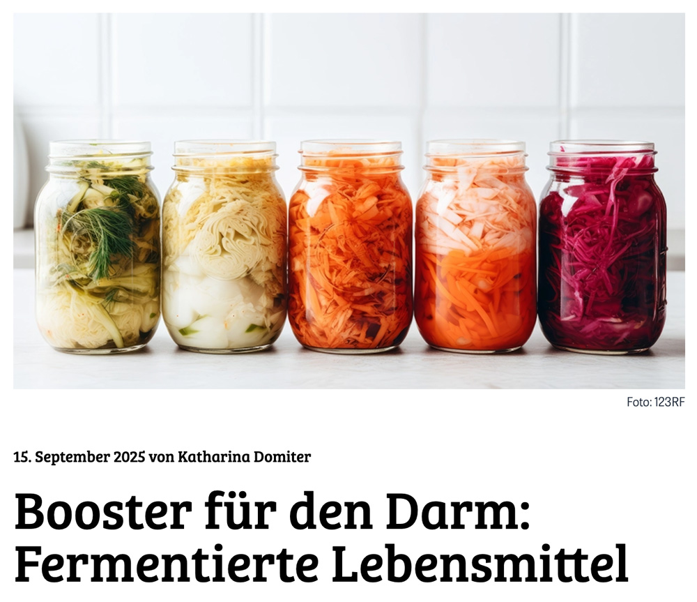 Booster für den Darm: Fermentierte Lebensmittel